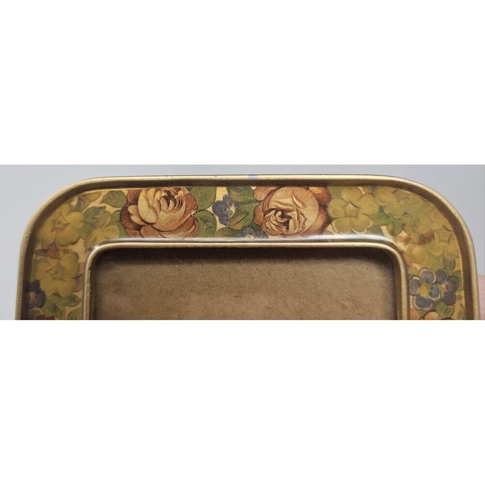 Vintage The Bucklers Inc 5th Ave NY Enamel Picture Photo Frame Swivel Back Heavy - Picture 15 of 16